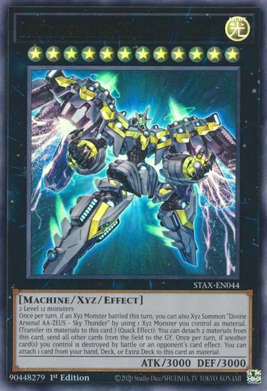Arsenal Divin AA-ZEUS - Tonnerre du Ciel — 2-Player Starter Set (STAX) — Yu-Gi-Oh!