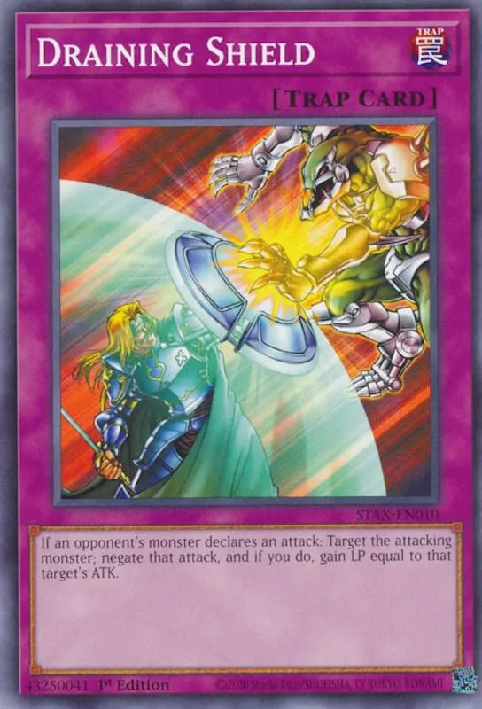 Bouclier Drainant — 2-Player Starter Set (STAX) — Yu-Gi-Oh!