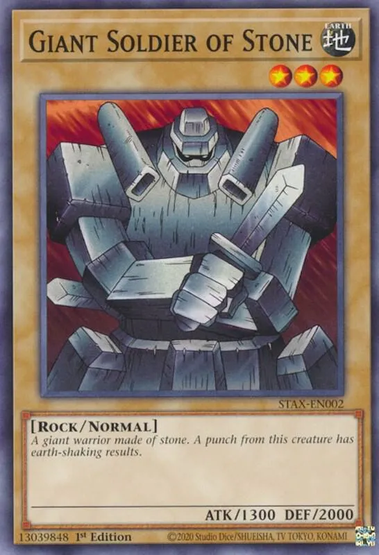 Soldat Géant de Pierre — 2-Player Starter Set (STAX) — Yu-Gi-Oh!