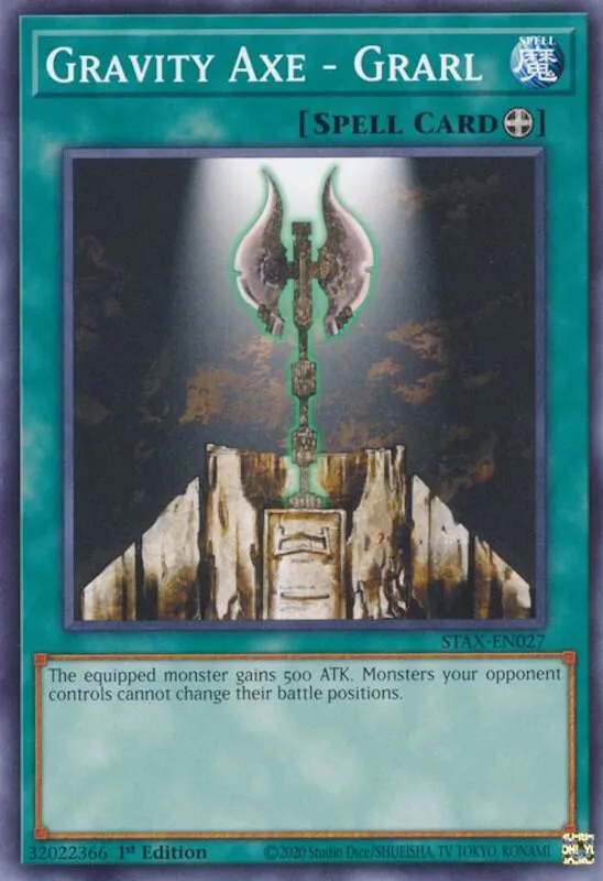 Gravity Axe - Grarl — 2-Player Starter Set (STAX) — Yu-Gi-Oh!