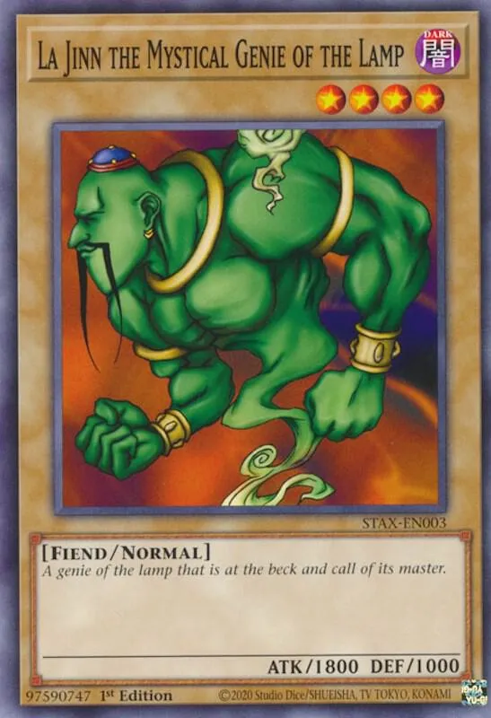 La Jinn the Mystical Genie of the Lamp — 2-Player Starter Set (STAX) — Yu-Gi-Oh!