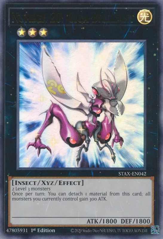 Numéro 20 : Giga-Brillant — 2-Player Starter Set (STAX) — Yu-Gi-Oh!