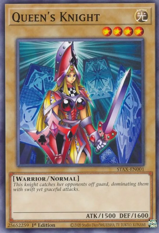Chevalier de la Reine — 2-Player Starter Set (STAX) — Yu-Gi-Oh!