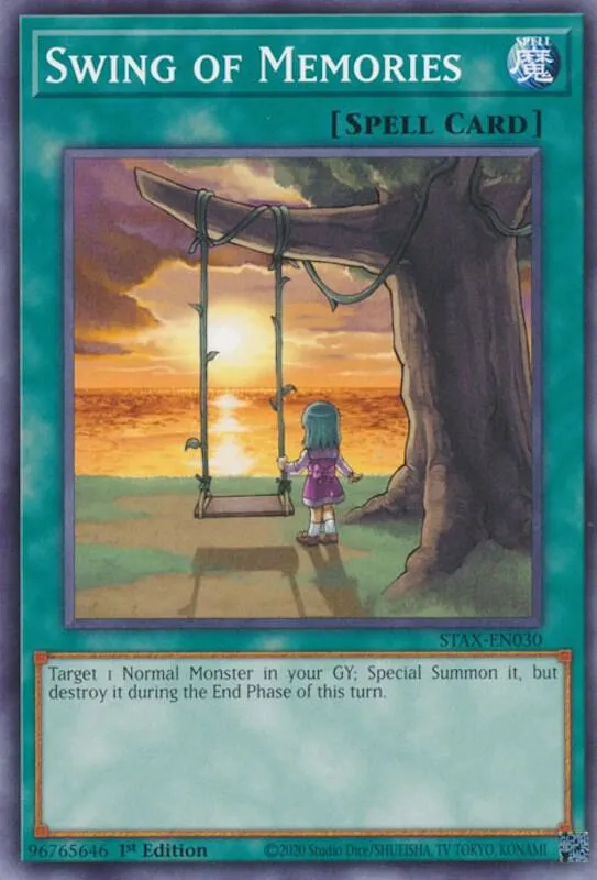 Balançoire des Souvenirs — 2-Player Starter Set (STAX) — Yu-Gi-Oh!