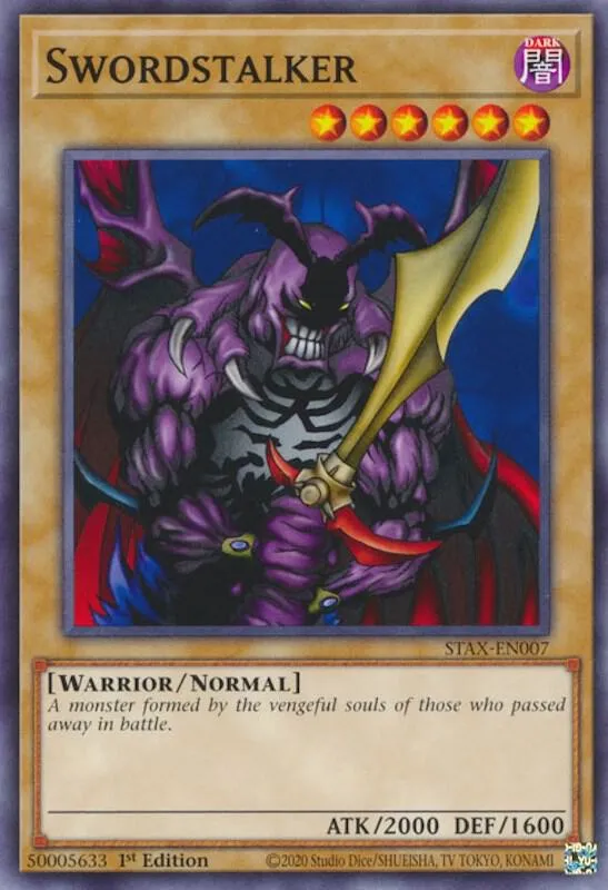Swordstalker — 2-Player Starter Set (STAX) — Yu-Gi-Oh!