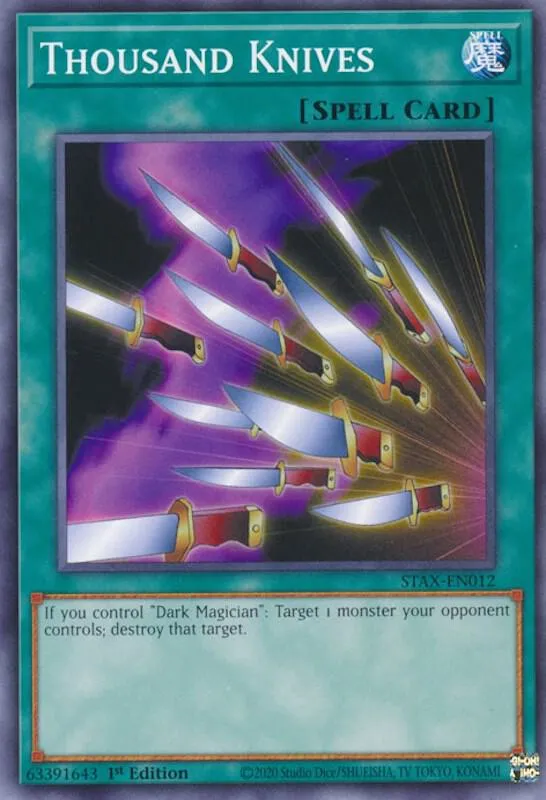 Mille Couteaux — 2-Player Starter Set (STAX) — Yu-Gi-Oh!