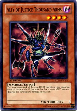 Mille Bras, Allié de la Justice — Starstrike Blast — Yu-Gi-Oh!