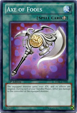Axe of Fools — Starstrike Blast — Yu-Gi-Oh!