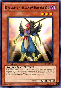 Blackwing - Etesian of Two Swords — Starstrike Blast — Yu-Gi-Oh!