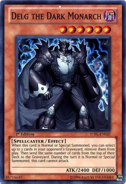 Delg le Monarque des Ténèbres — Starstrike Blast — Yu-Gi-Oh!