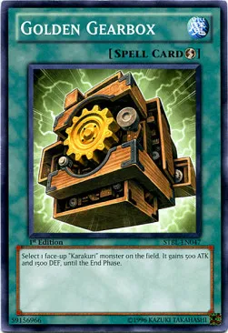 Appareil à Engrenages d'Or — Starstrike Blast — Yu-Gi-Oh!