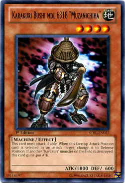 Karakuri Bushi mdl 6318 "Muzanichiha" — Starstrike Blast — Yu-Gi-Oh!