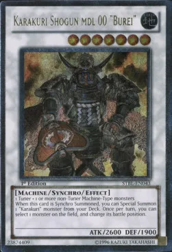 Karakuri 00 "Burei" le Shogun — Starstrike Blast — Yu-Gi-Oh!