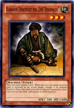 Karakuri Strategist mdl 248 "Nishipachi" — Starstrike Blast — Yu-Gi-Oh!