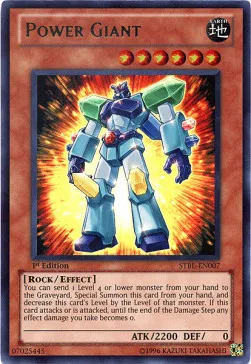 Géant de Puissance — Starstrike Blast — Yu-Gi-Oh!