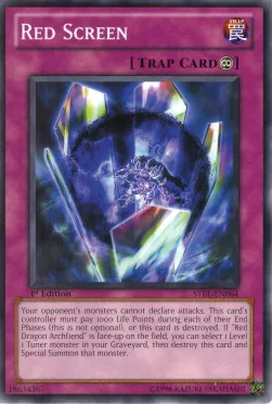 Red Screen — Starstrike Blast — Yu-Gi-Oh!