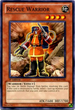 Guerrier de Sauvetage — Starstrike Blast — Yu-Gi-Oh!