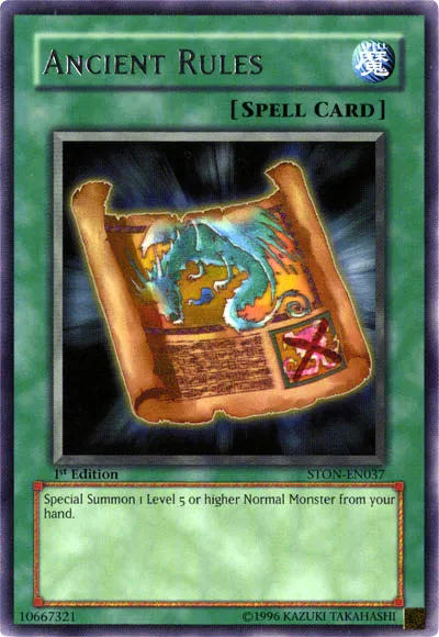 Ancient Rules — Strike of Neos — Yu-Gi-Oh!