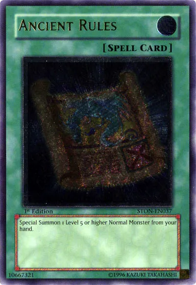 Ancient Rules — Strike of Neos — Yu-Gi-Oh!
