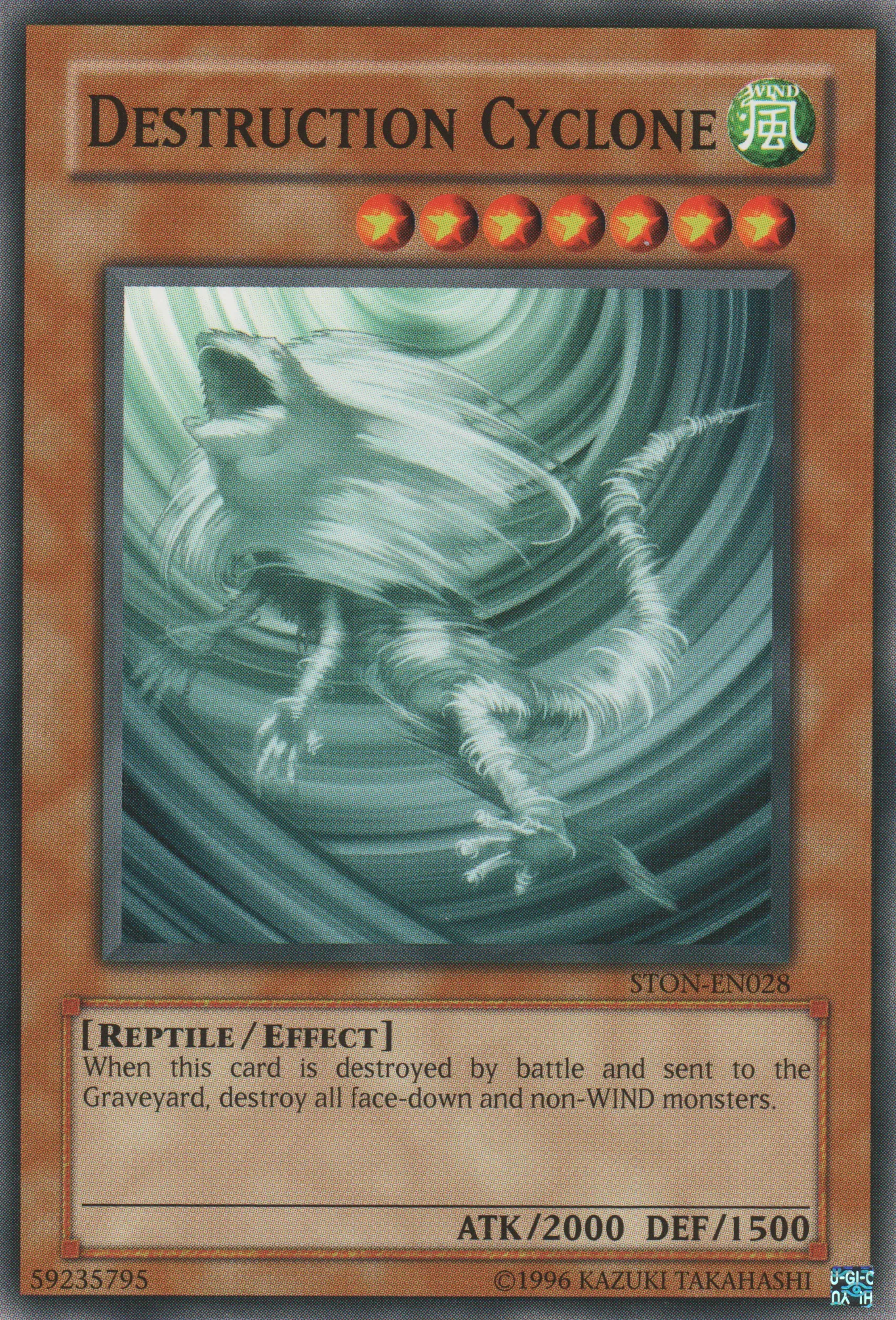 Destruction Cyclone — Strike of Neos - Unlimited — Yu-Gi-Oh!