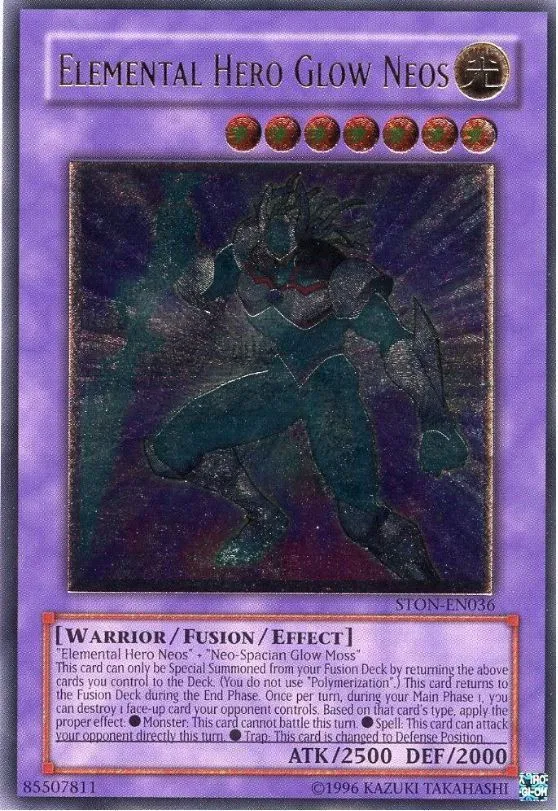 Elemental HERO Glow Neos — Strike of Neos - Unlimited — Yu-Gi-Oh!
