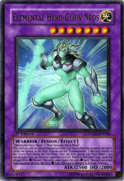 Elemental HERO Glow Neos — Strike of Neos — Yu-Gi-Oh!