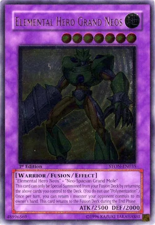 Elemental HERO Grand Neos — Strike of Neos - Unlimited — Yu-Gi-Oh!