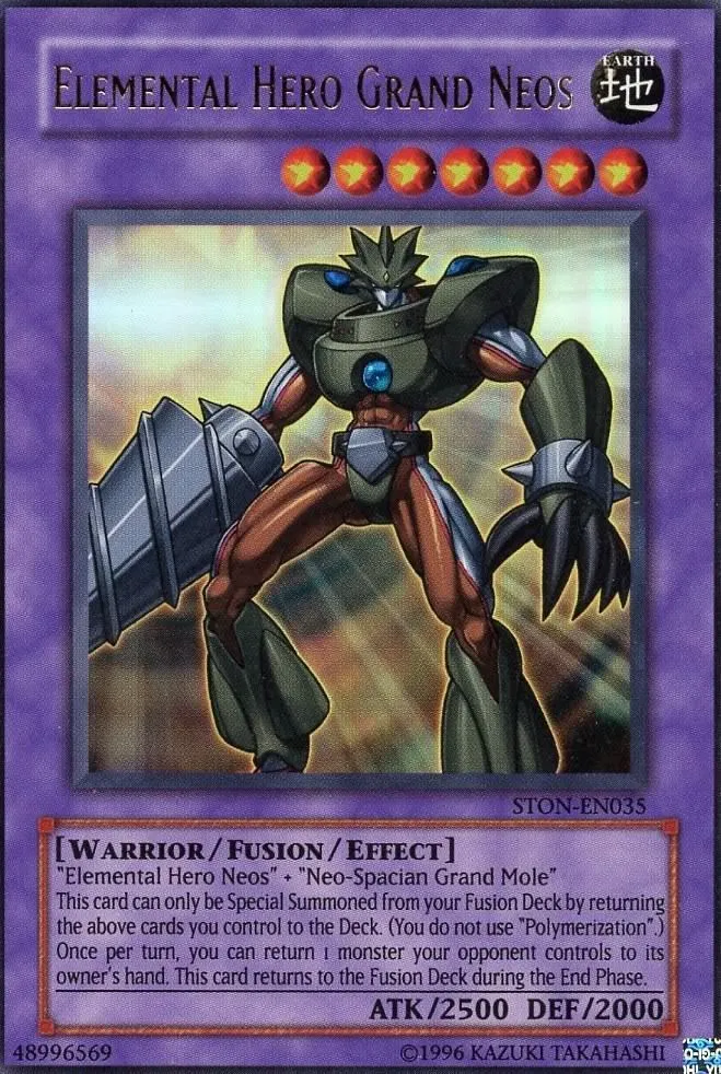 Elemental HERO Grand Neos — Strike of Neos - Unlimited — Yu-Gi-Oh!