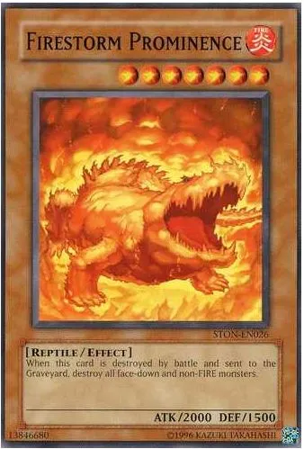 Firestorm Prominence — Strike of Neos - Unlimited — Yu-Gi-Oh!