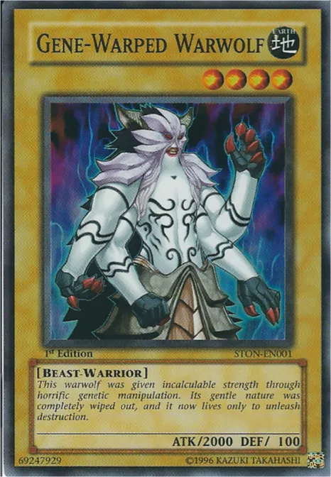 Gene-Warped Warwolf — Strike of Neos — Yu-Gi-Oh!