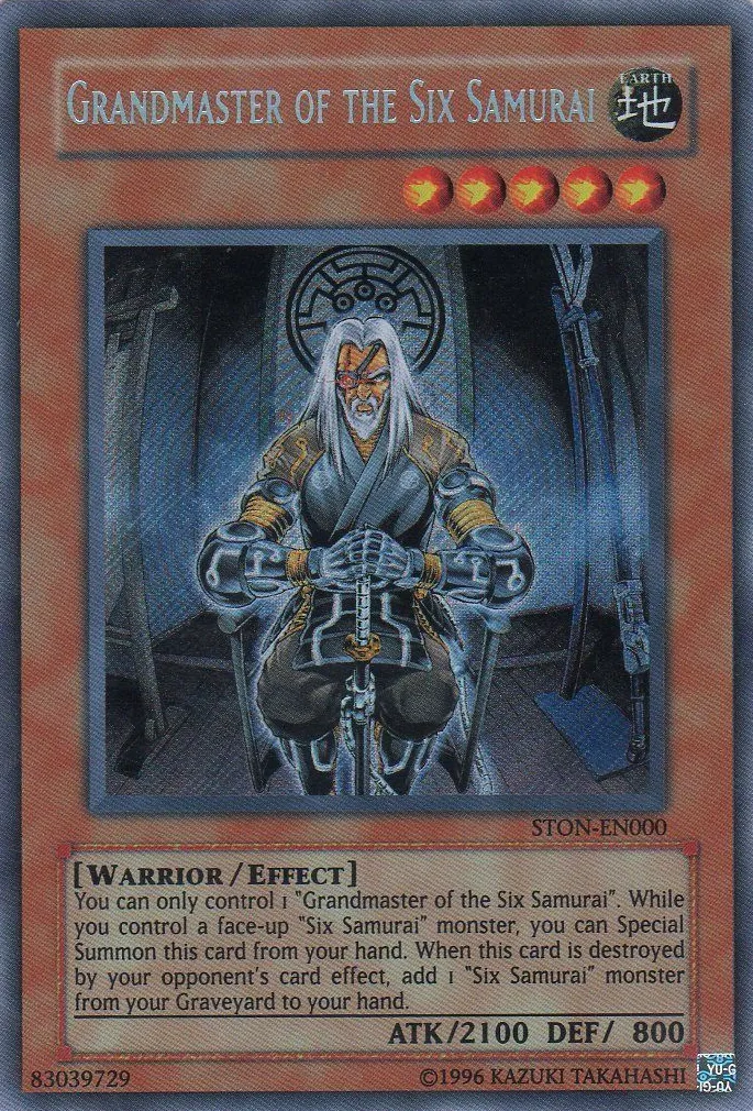 Grandmaster of the Six Samurai — Strike of Neos - Unlimited — Yu-Gi-Oh!