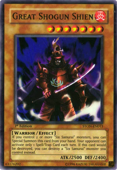 Grand Shogun Shien — Strike of Neos — Yu-Gi-Oh!