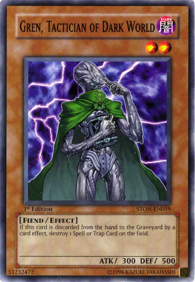 Gren, Tactician of Dark World — Strike of Neos — Yu-Gi-Oh!