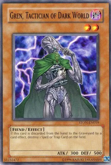 Gren, Tactician of Dark World — Strike of Neos - Unlimited — Yu-Gi-Oh!