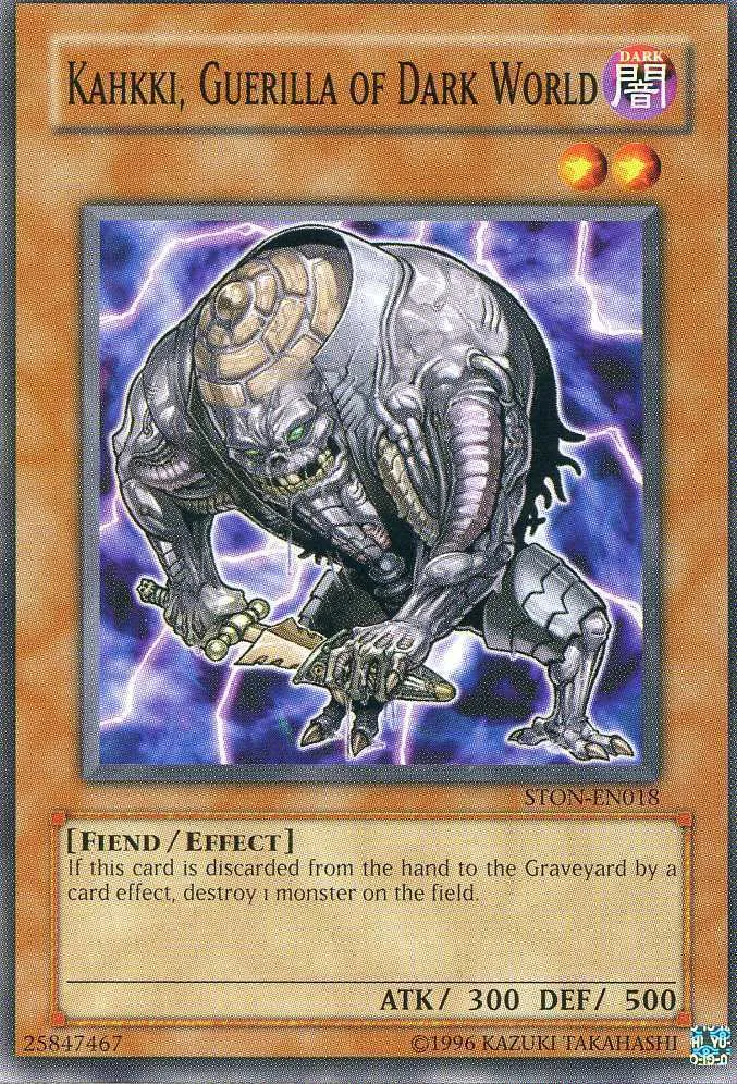 Kahkki, Guerilla of Dark World — Strike of Neos - Unlimited — Yu-Gi-Oh!