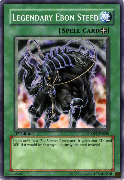 Legendary Ebon Steed — Strike of Neos — Yu-Gi-Oh!