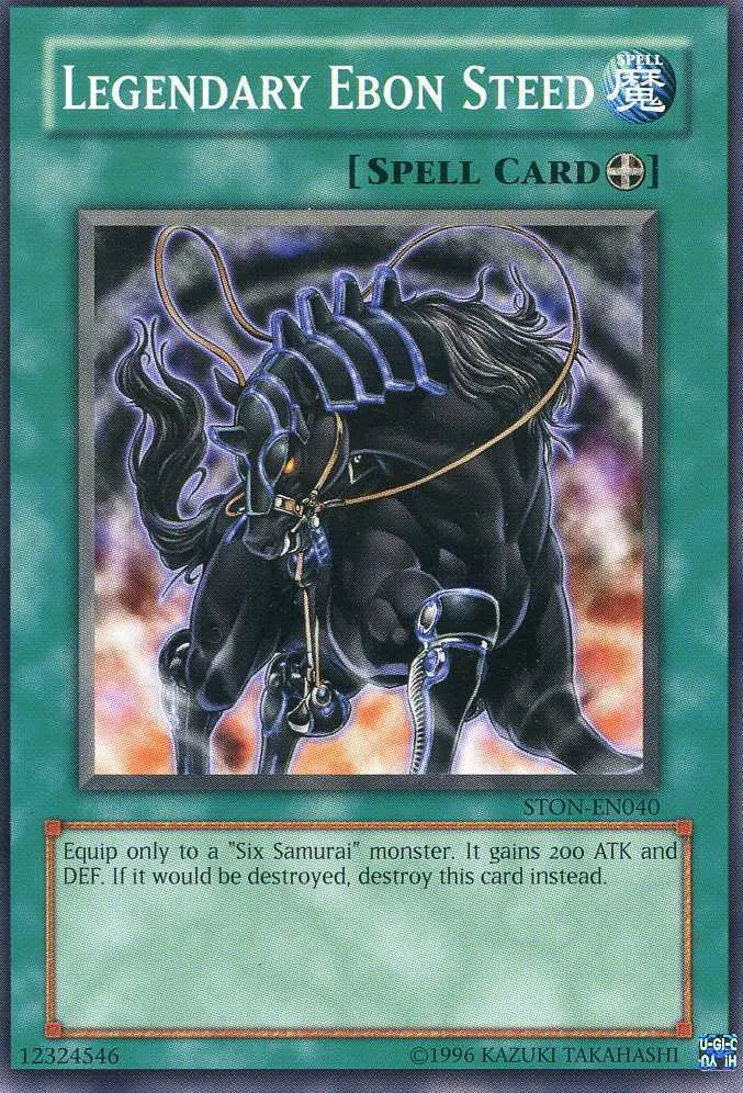 Legendary Ebon Steed — Strike of Neos - Unlimited — Yu-Gi-Oh!