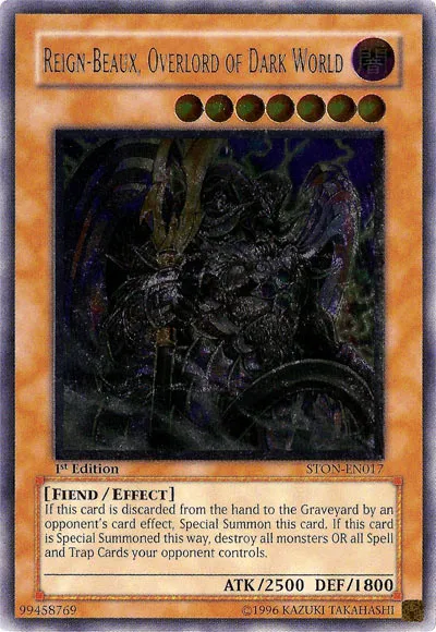 Reign-Beaux, Overlord of Dark World — Strike of Neos — Yu-Gi-Oh!