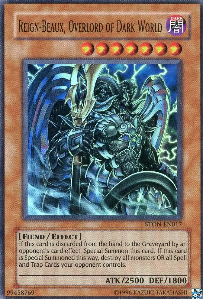 Reign-Beaux, Overlord of Dark World — Strike of Neos - Unlimited — Yu-Gi-Oh!