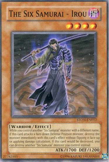 Les Six Samouraïs - Irou — Strike of Neos - Unlimited — Yu-Gi-Oh!