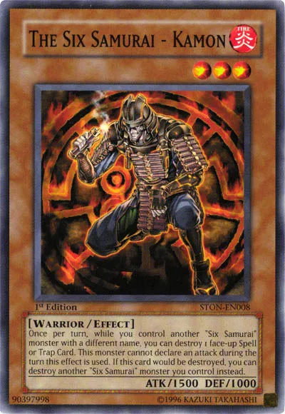 Les Six Samouraïs - Kamon — Strike of Neos — Yu-Gi-Oh!