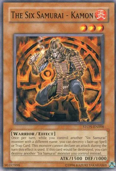 Les Six Samouraïs - Kamon — Strike of Neos - Unlimited — Yu-Gi-Oh!
