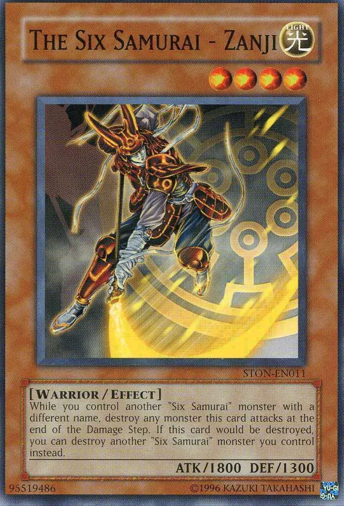Les Six Samouraïs - Zanji — Strike of Neos - Unlimited — Yu-Gi-Oh!