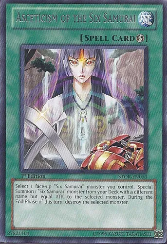 Asceticism of the Six Samurai — Storm of Ragnarok — Yu-Gi-Oh!