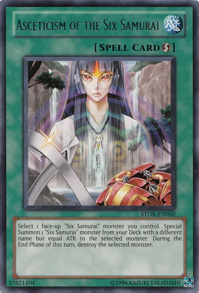 Asceticism of the Six Samurai — Storm of Ragnarok - Unlimited — Yu-Gi-Oh!