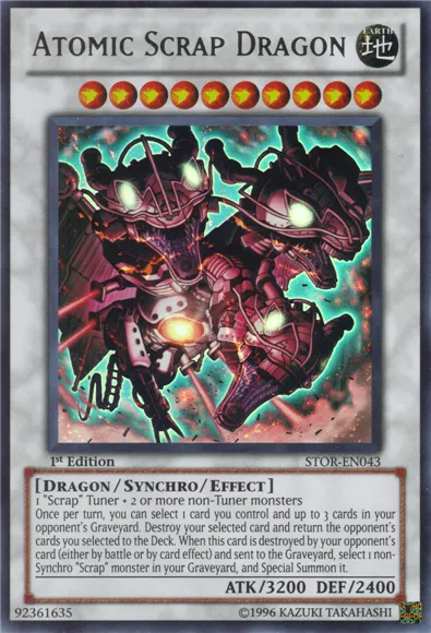 Atomic Scrap Dragon — Storm of Ragnarok — Yu-Gi-Oh!