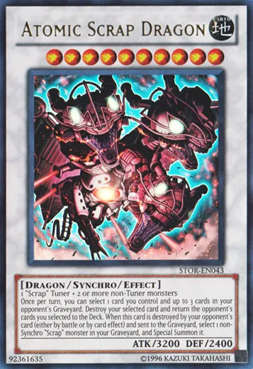 Atomic Scrap Dragon — Storm of Ragnarok - Unlimited — Yu-Gi-Oh!