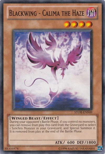 Blackwing - Calima the Haze — Storm of Ragnarok - Unlimited — Yu-Gi-Oh!