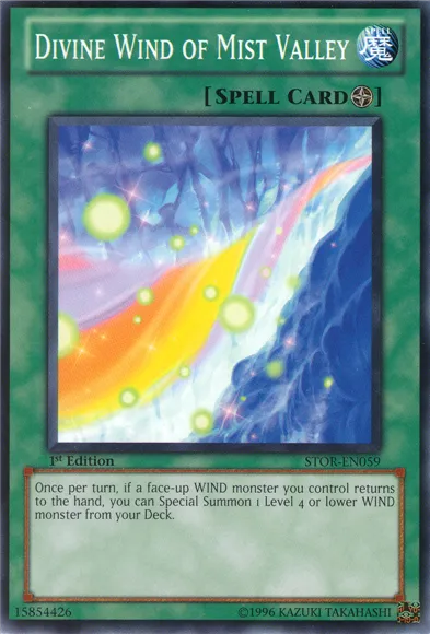 Divine Wind of Mist Valley — Storm of Ragnarok — Yu-Gi-Oh!