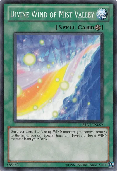 Divine Wind of Mist Valley — Storm of Ragnarok - Unlimited — Yu-Gi-Oh!